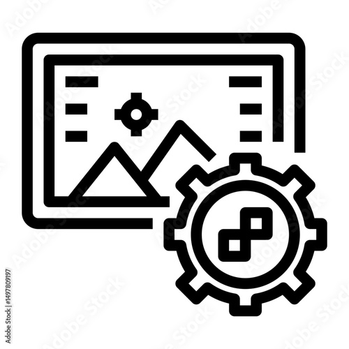 icon image with style outline