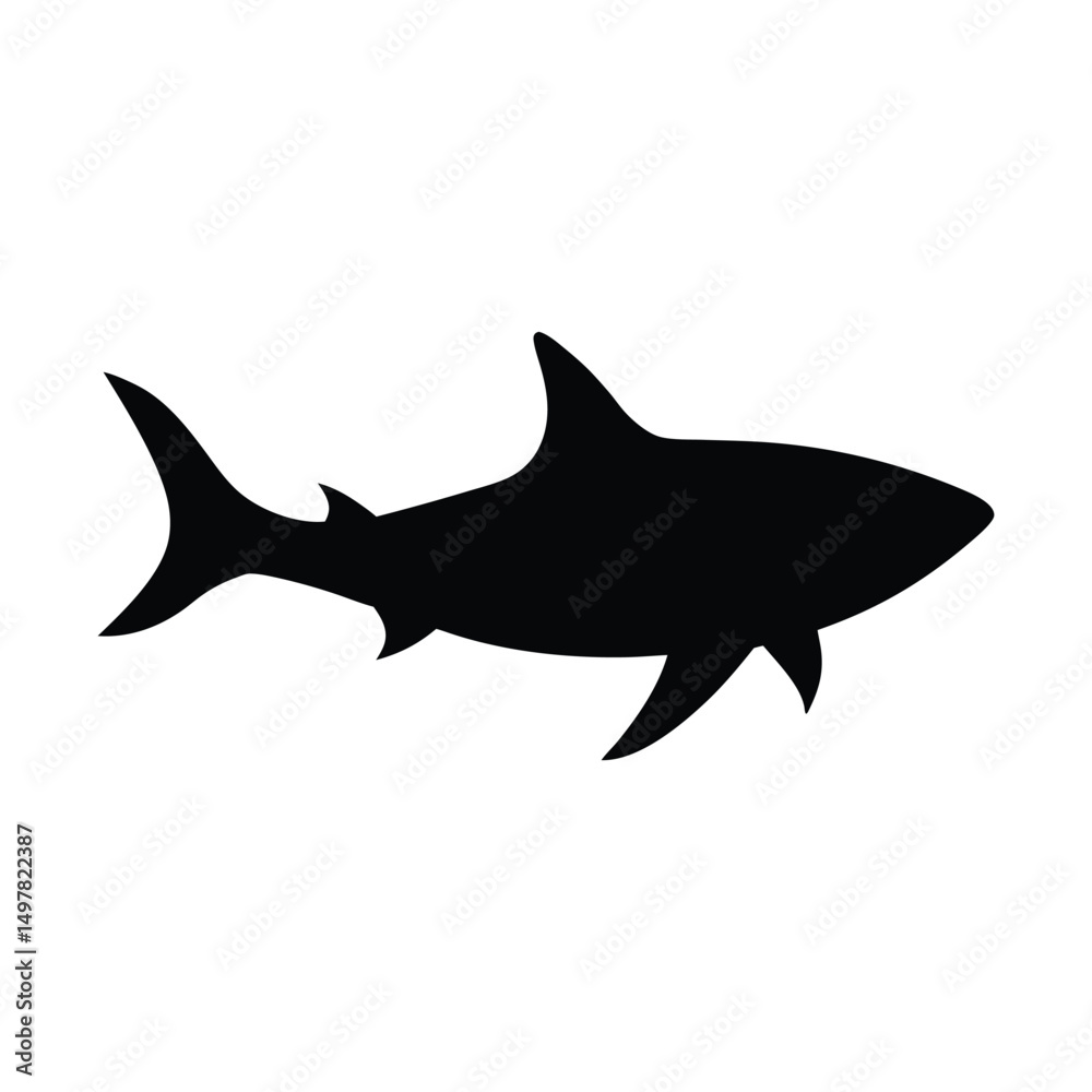 Fototapeta premium dangerous Shark 