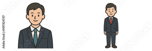 Businessman in suit with friendly expression engaging in professional environment during daytime meeting