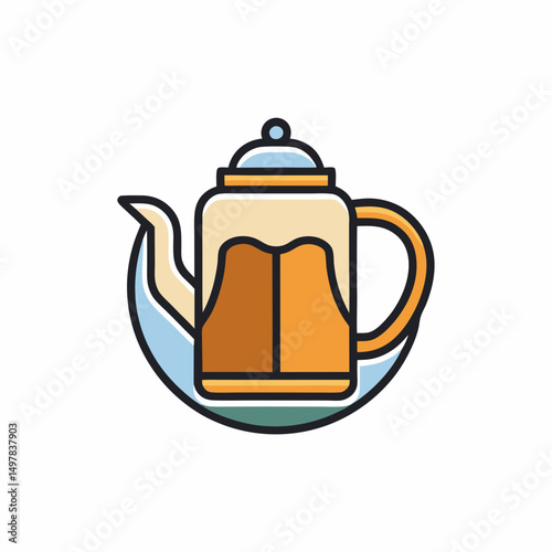 teapot with tea