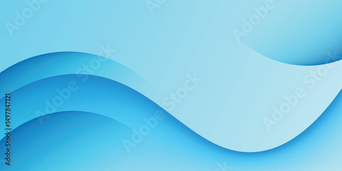 Light blue abstract backround. Vector illustration