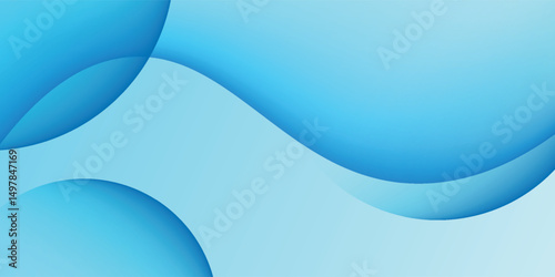 Light blue abstract backround. Vector illustration
