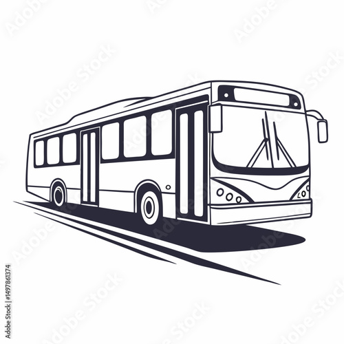 bus vector illustration