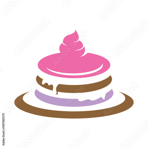 Bakery icon logo design