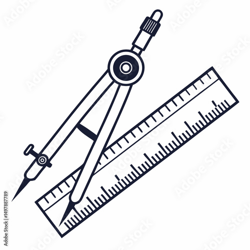 compass and pencil