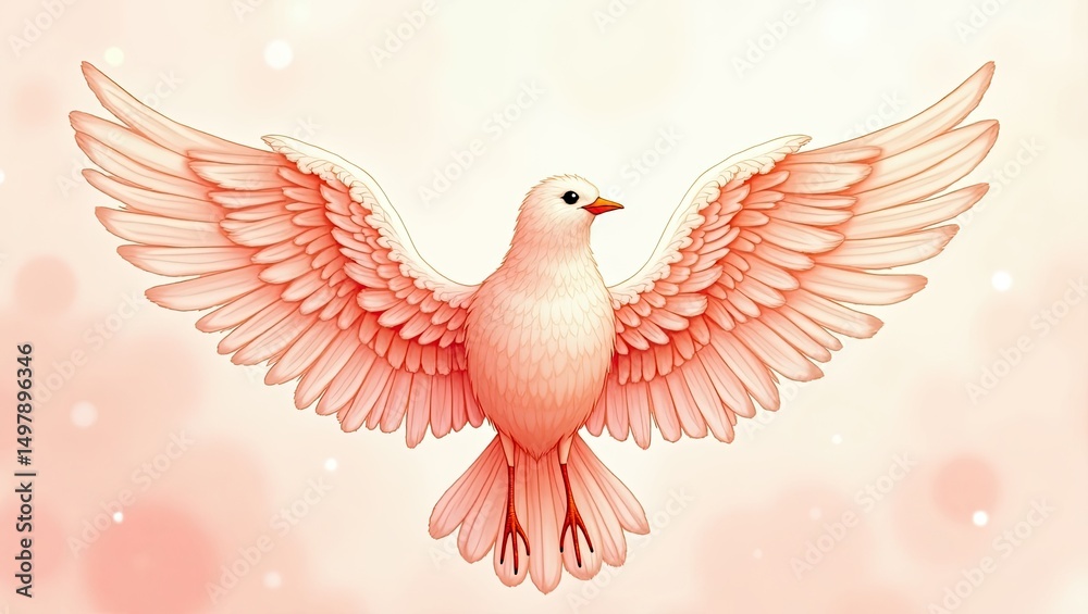 Fototapeta premium dove of peace
