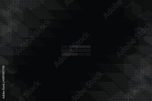 Black vector background illustration design