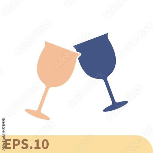 cheers icons symbol vector elements for infographic web