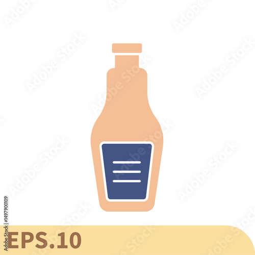 whiskey icons symbol vector elements for infographic web