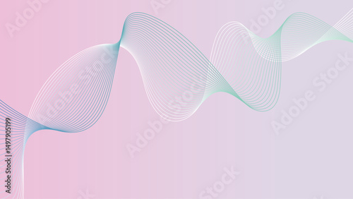 Multicolor web design. bland abstract vector wave stripe line template. swoosh speed line music and science technology vector flow background.