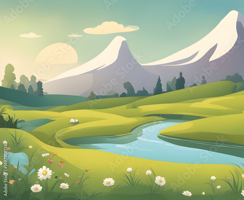 Mountain landscape, Landscape with mountains, Scenic mountains, Mountain view, Alpine landscape, Mountain range, Hills and mountains, Mountain background, Snowy peaks, Forest and mountains, Mountain v