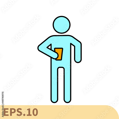 drink icons symbol vector elements for infographic web