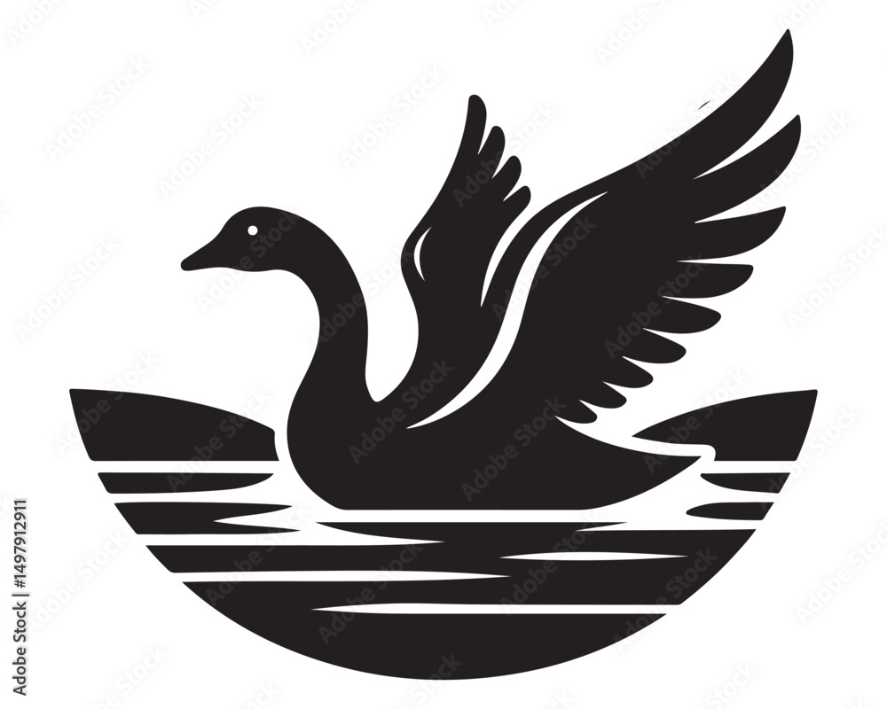 Obraz premium Goose 8.eps