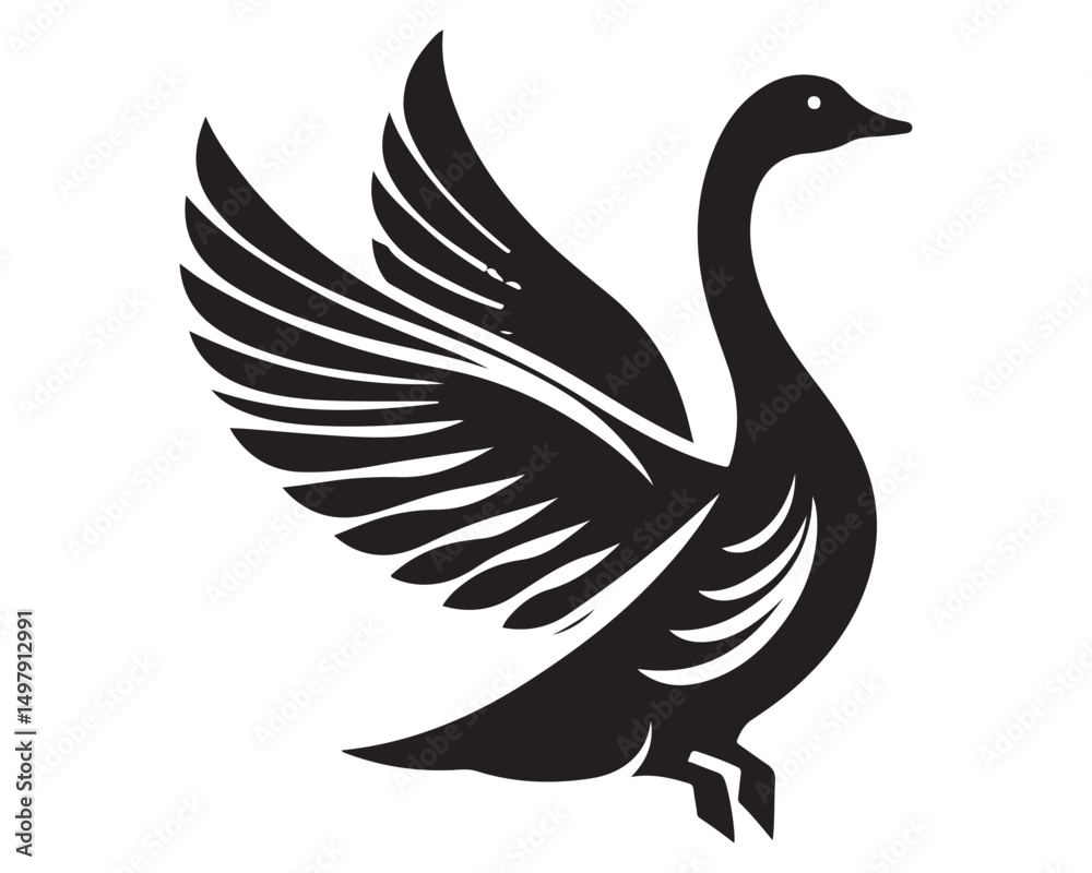 Obraz premium Goose 9.eps