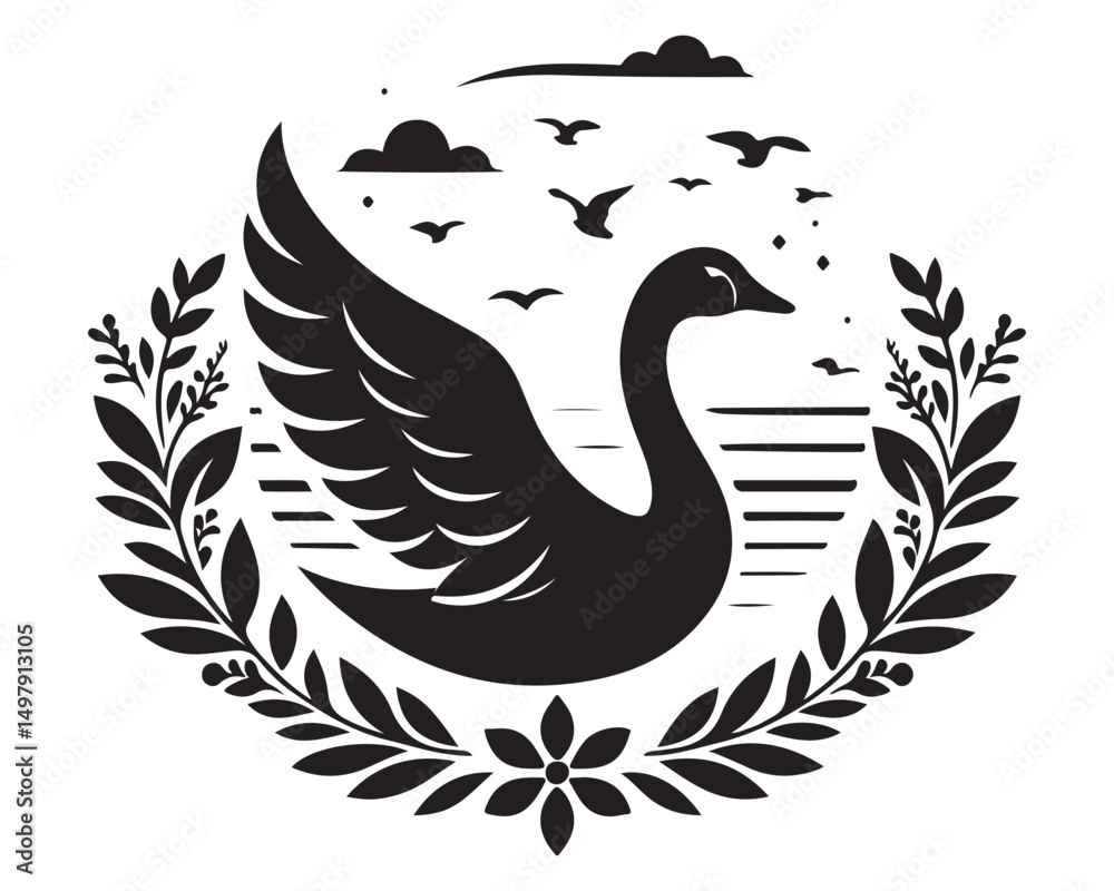 Fototapeta premium Goose 14.eps