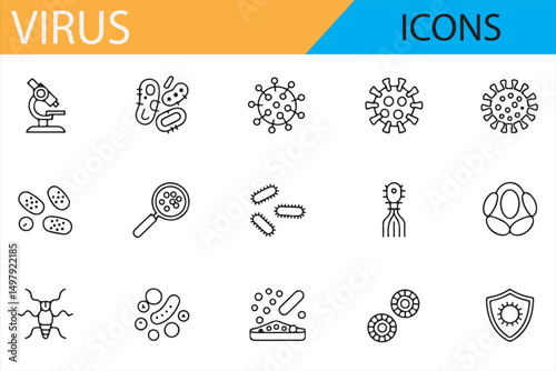 Virus and Bacteria Graphics for Health Communication