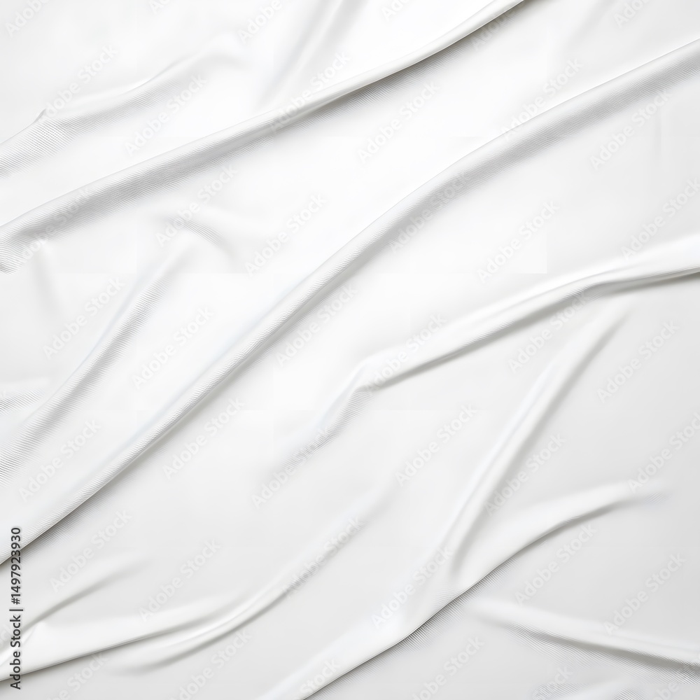 Obraz premium white silk background