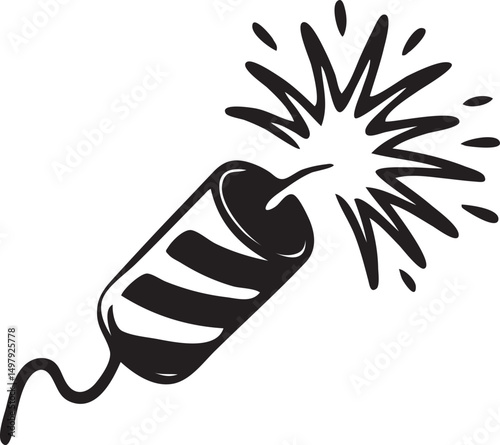  Party Poppers Vector Icon