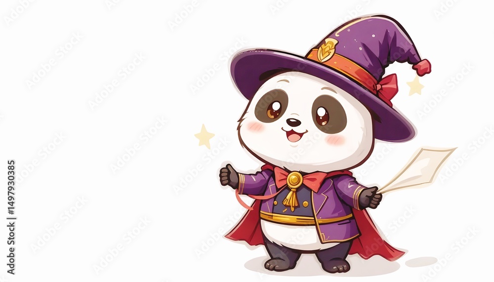 Cute panda magician Cartoon Clip art
Cute panda magician Cartoon Clip art