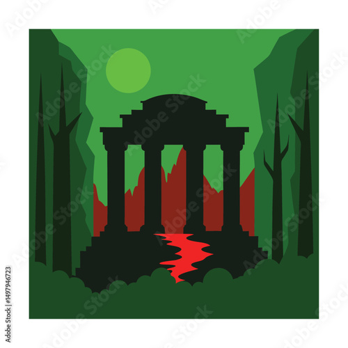 forest ruins with ancient curse   (2).eps
