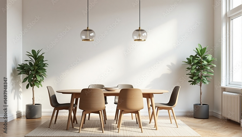 Fototapeta premium modern dining room