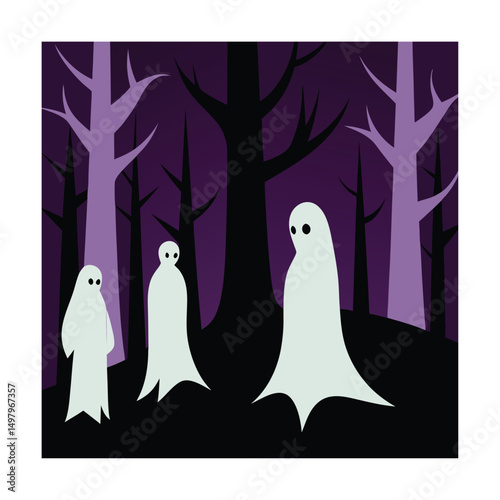 whispering woods with ghostly figures (2).eps