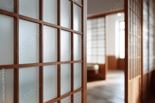 empty traditional japanese room