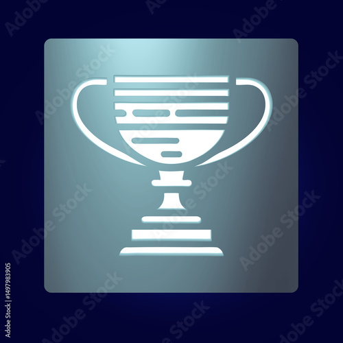 Cup, victory, go to the goal, competition, success, prize