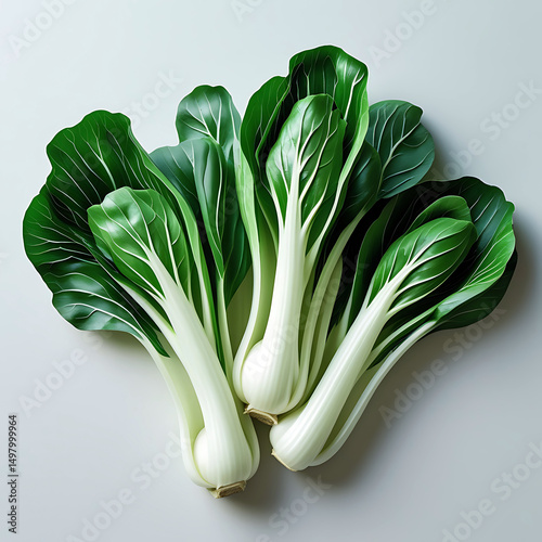 Fresh Bok Choy, Ready to Cook