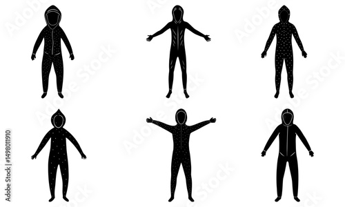 Onesie Silhouette vector