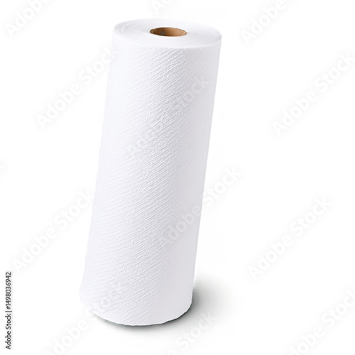 Obraz na płótnie kitchen paper towel isolated on transparent background w salonie