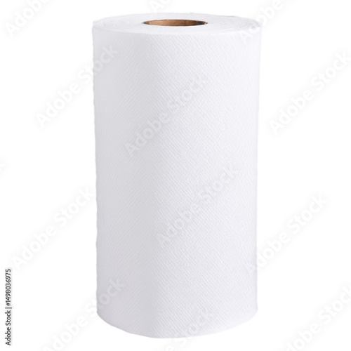 kitchen paper towel isolated on transparent background