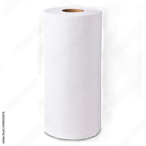 Obraz na płótnie kitchen paper towel isolated on transparent background w salonie
