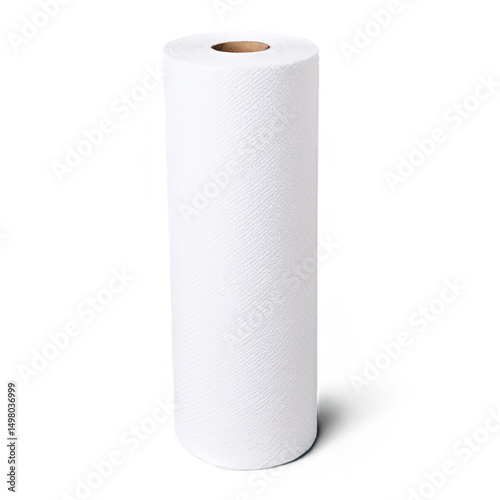 Obraz na płótnie kitchen paper towel isolated on transparent background w salonie