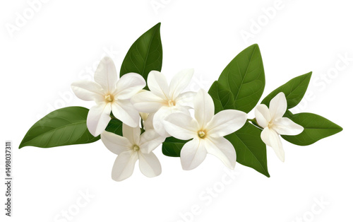 lily of the valley on transparent or white background