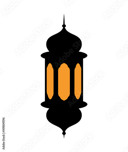 Ramadan kareem lantern decorative islamic design art