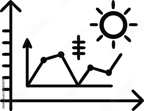  line graph icon with solar  wind  and hydro energ (1).eps