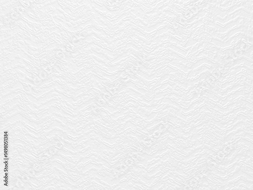Fototapeta Naklejka Na Ścianę i Meble -  Abstract clean white texture wall 3d rendering illustration. Rough structure surface as paper, plaster or cement background for text space creative design artwork.