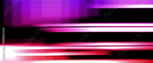 abstract purple and pink background with motion blur and halftone texture