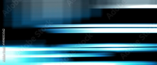 abstract blue and grey background with motion blur and halftone texture