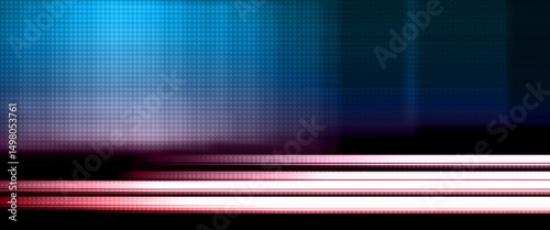 abstract blue and pink background with motion blur and halftone texture