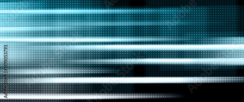 abstract blue and grey background with motion blur and halftone texture