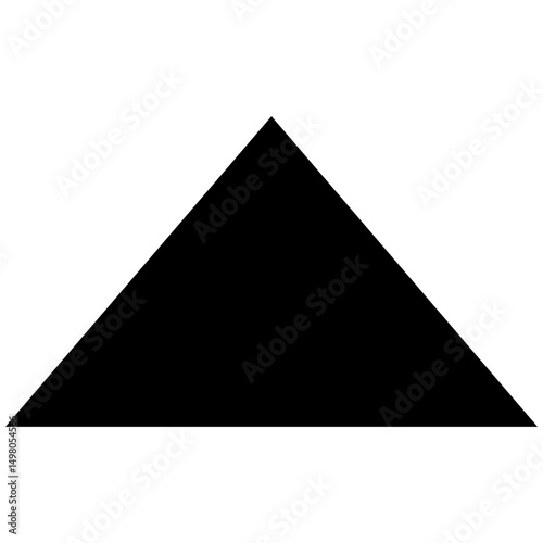 Pyramids of Giza golden triangle symbol illustration