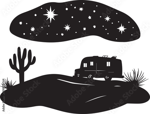 Vector illustration of a Old Cartoon Car