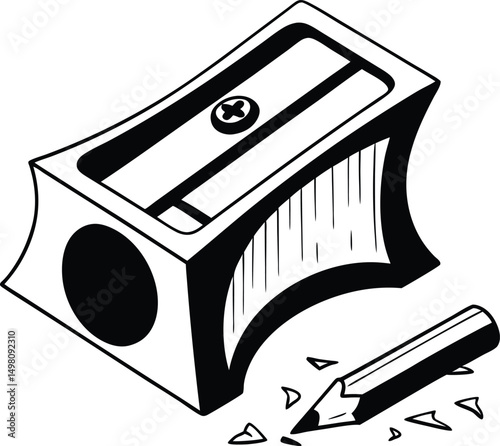 pencil sharpener and pencil