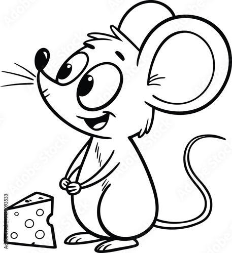 mouse and cheese