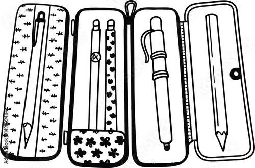 set of paper clips