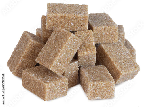 Morceaux de sucre roux