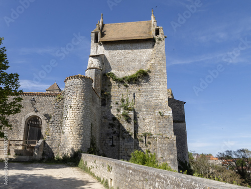 La Cité médiévale à Chauvigny en France photo