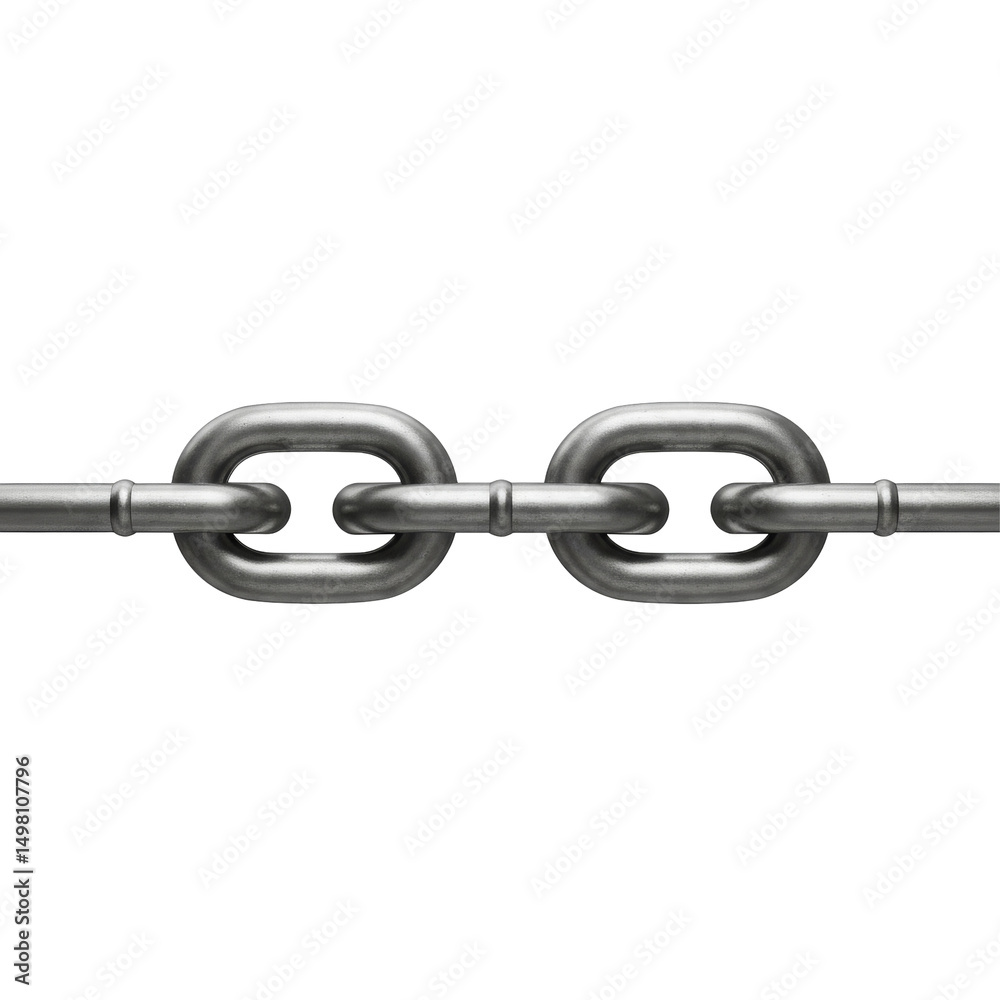 Obraz premium chain link isolated, Cutout